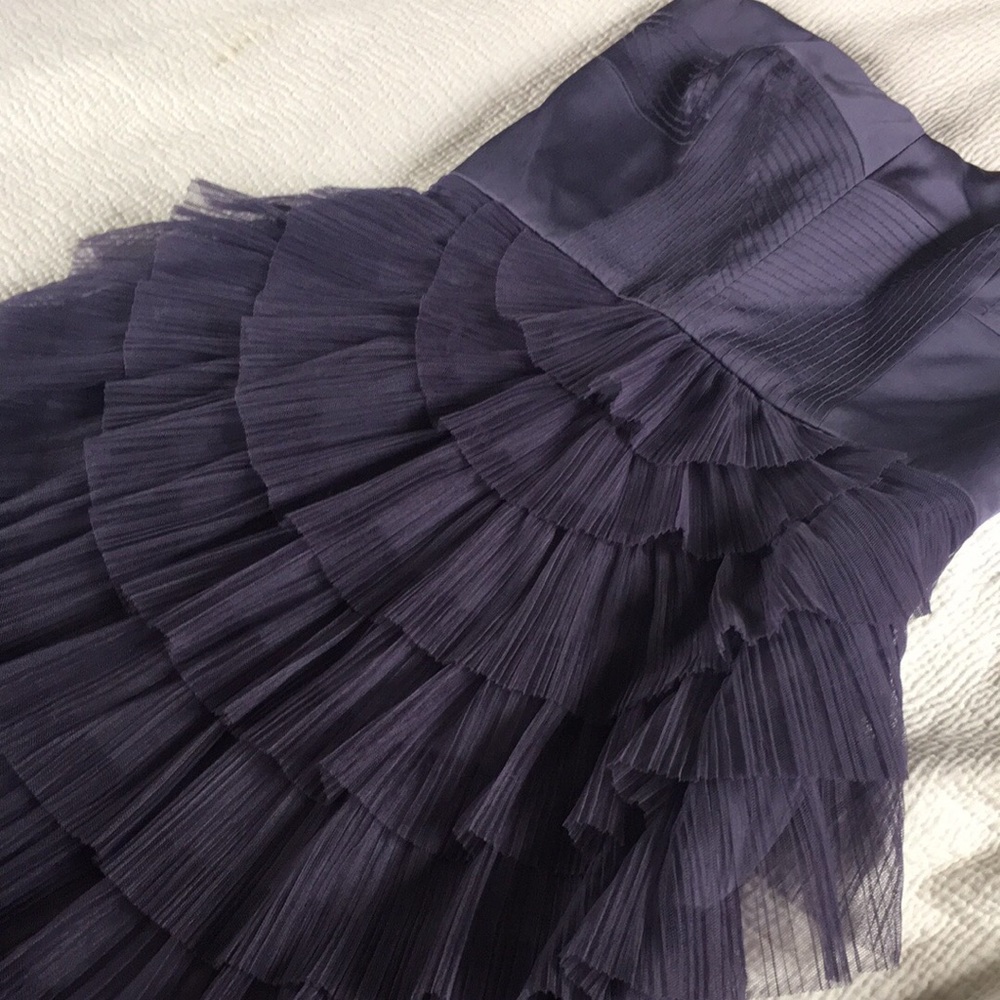 BCBG MaxAzaria strapless sweetheart cocktail dress
